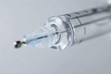 Close-up View of Medical IV Line with Flow Control Clamp