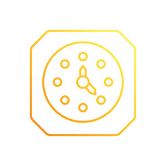 Clock vector icon