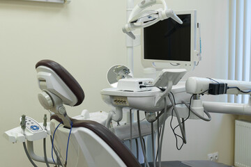Modern dental clinic showcasing advanced equipment and patient comfort