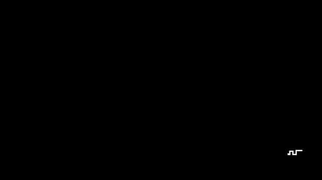 Toronto city skyline line  animation on black background