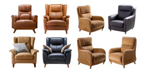 Stylish Armchairs in Various Colors and Textures for Modern Living