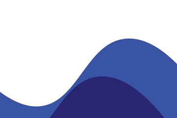 abstract blue wave background