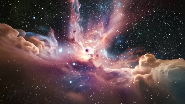 Matter Jets from Black Hole in Colorful Cosmic Scene