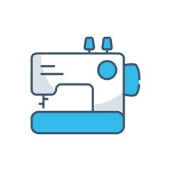 Sewing machine vector icon
