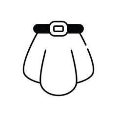 Skirt  vector icon