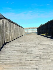 Rustic Wooden Boardwalk - Dauphin Island, AL