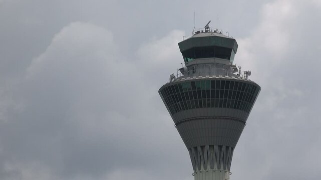 Control tower at Kuala Lumpur International Airport, Malaysia

