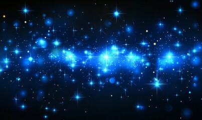 blue dark shiny background