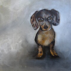 portrait of a puppy
