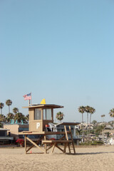 beach lifeguard tower