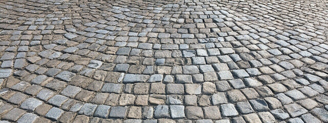 Old cobblestone streets