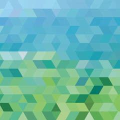 Vector of colourful abstract mosaic pattern. geometric design