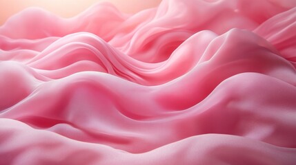 Fototapeta premium Abstract soft pink fabric folds