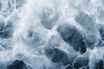 Obraz premium Close-up of ocean waves