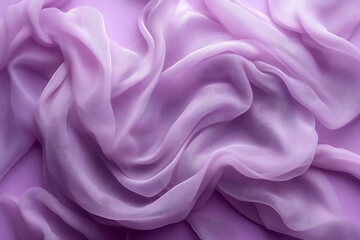Obraz premium Draped lilac fabric texture.