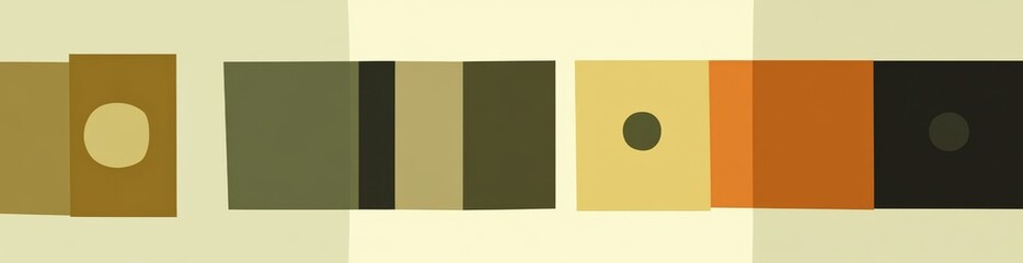 Obraz premium Gold and white create a seamless geometric design, showcasing modern simplicity and elegance.