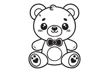 Teddy Bear Coloring Pages