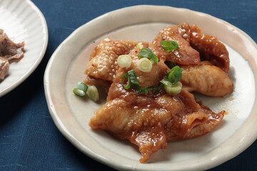 鶏皮焼き