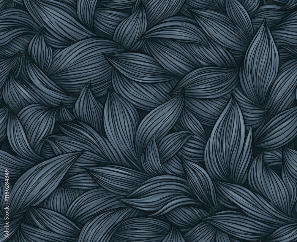 Poster wavy lines create a simple lattice pattern against a seamless, modern background that has a gray and