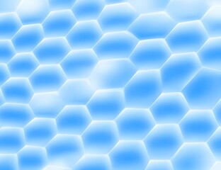 Lines form a simple lattice graphic design in a contemporary pattern on a seamless modern background, featuring a white and blue texture.