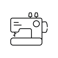 Sewing machine vector icon