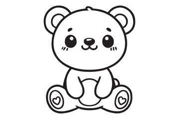 Teddy Bear Coloring Pages