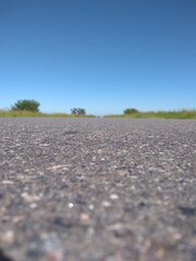 Camino en carretera de ruta Argentina