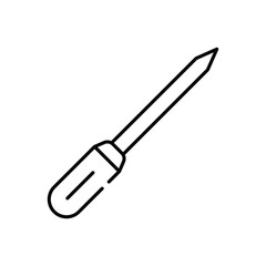 Awl vector icon