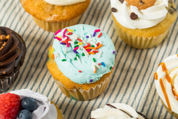 Sweet Homemade Assorted Gourmet Cupcakes
