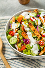 Healthy Homemade Buffalo Chicken Salad