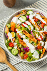 Healthy Homemade Buffalo Chicken Salad