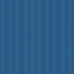 Obraz premium Seamless pattern of vertical stripes dotted lines on indigo blue color background