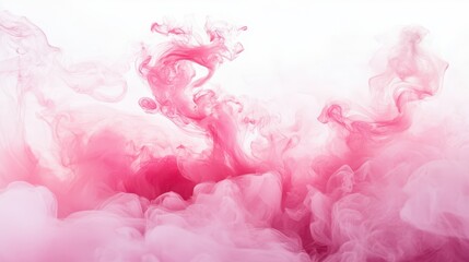 Water color, pink, white background, used as a background in the wedding and other tasks.Water color, pink, white background, used as a background in the wedding and other tasks.