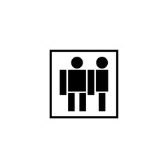 Fototapeta premium People Icon highlights diversity and inclusion, crafting a unified brand identity corporate image editable vector.