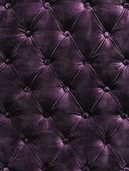 Fototapeta premium Purple upholstered couch