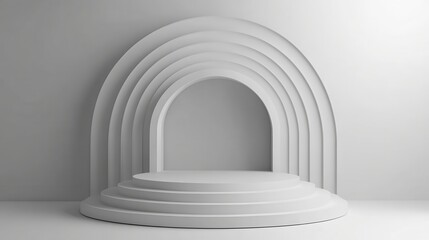 Grey white abstract background paper shine and layer element for presentation design. Suit for business, corporate, institution, party, festive, seminar, and talks.Grey white abstract background