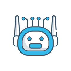 Artificial Intelligence vector icon