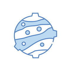 Mars Colonization vector icon