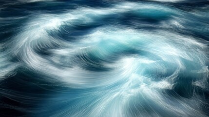 A powerful wave crashes in an overhead view captured by a drone.An overhead view from a drone of a robust wave breaking.From a drone’s vantage point, an impactful wave shatters in an aerial shot.A