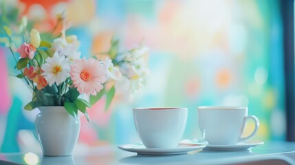 Abstract blur interior coffee shop or cafe for background.Abstract blur interior coffee shop or cafe for background.