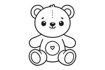 Teddy Bear Coloring Pages