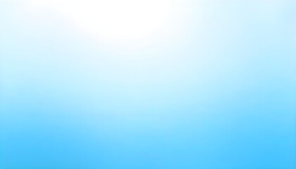 Obraz premium A softly blurred gradient background transitions seamlessly from white to blue, evoking a sense of tranquility and creativity. Perfect for modern, minimalist designs and serene visual concepts