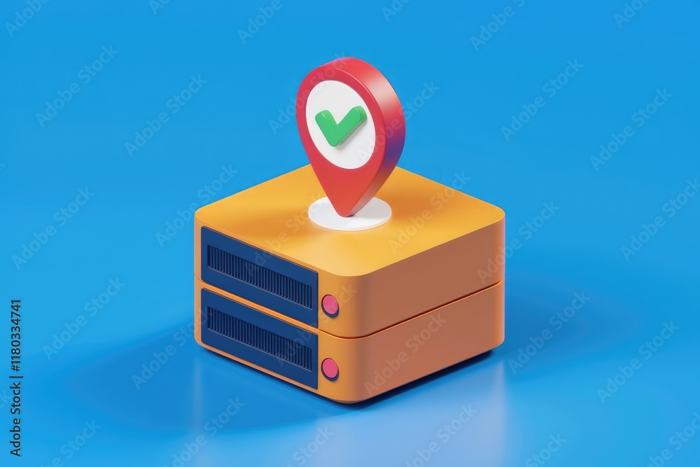 Poster Server location confirmed,  successful deployment indicated by checkmark.
