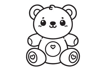 Teddy Bear Coloring Pages
