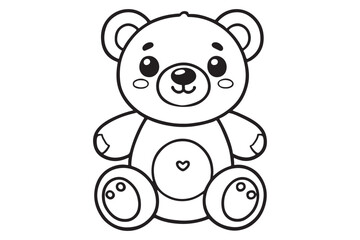Teddy Bear Coloring Pages