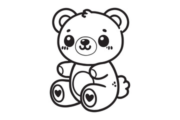 Teddy Bear Coloring Pages