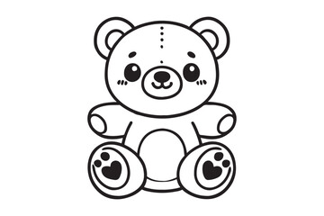 Teddy Bear Coloring Pages