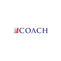 Coach Innovative Technology Digital Company logo design showcases vibrant innovation and modern creativity, offered as an editable vector brand identity.