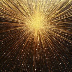 A golden star shining brightly on a dark background, perfect for use in designs or as a symbol of hope and inspiration