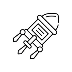 Nanotechnology  vector icon